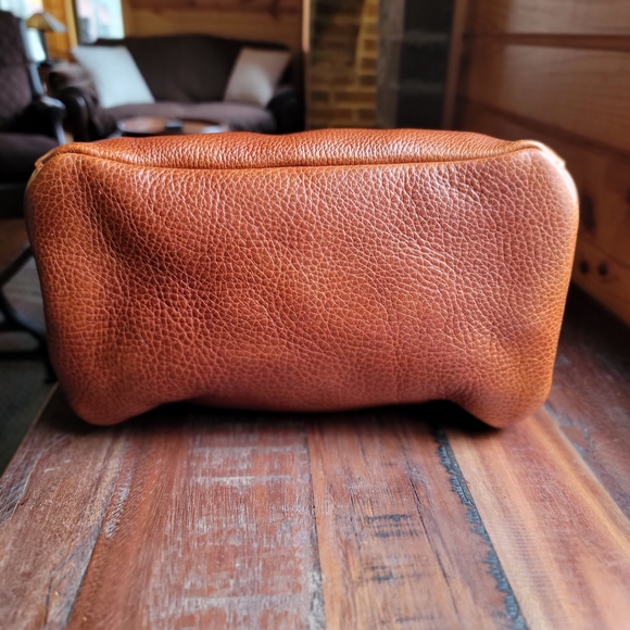 Portland Leather Butterfly Bag In SIENNA - Picture 5 of 6